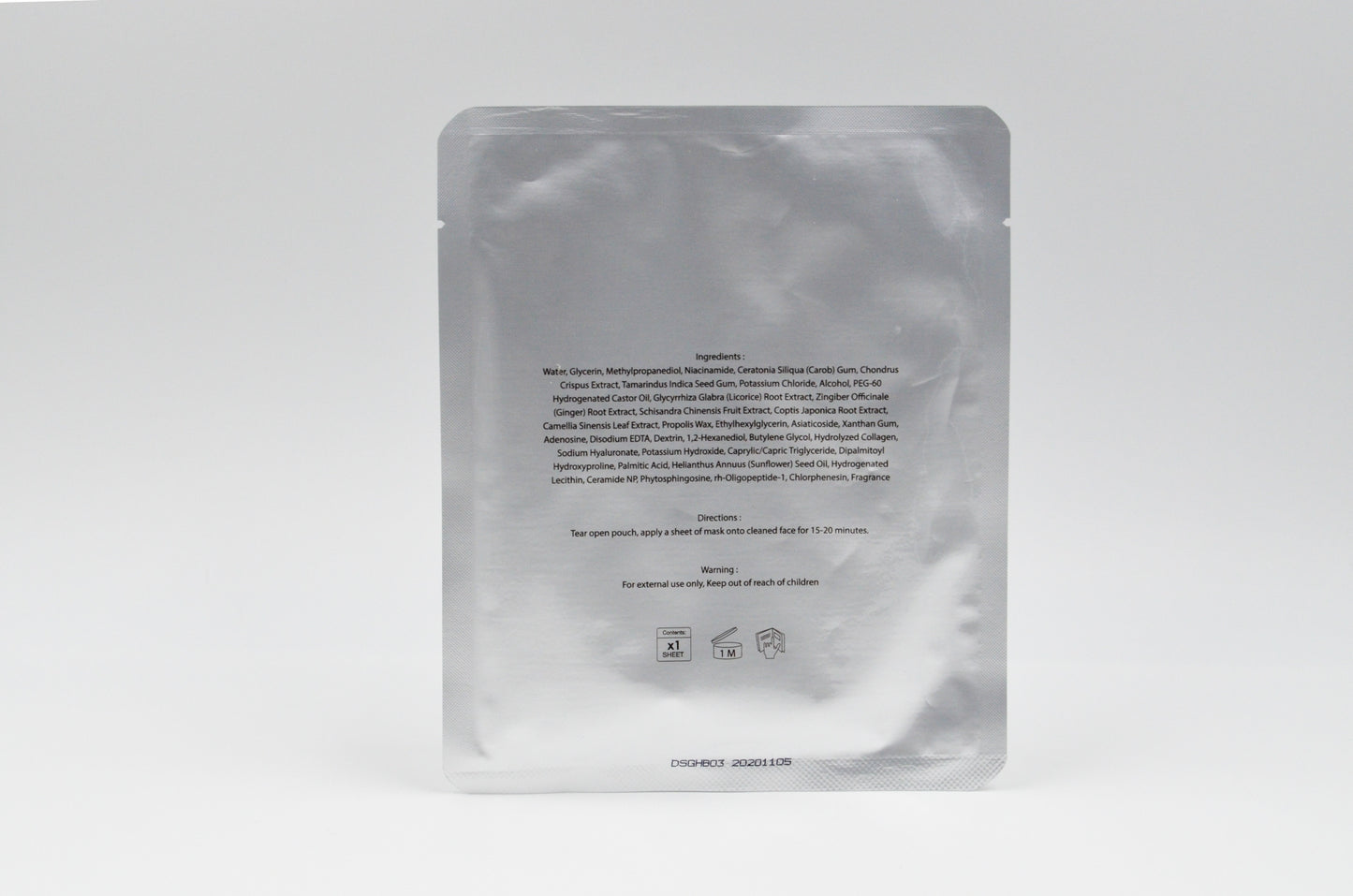 Intensive Moisturizing Repair Mask Set– 4 luksuslikku sügavniisutavat kasvufaktoritega kangasmaski