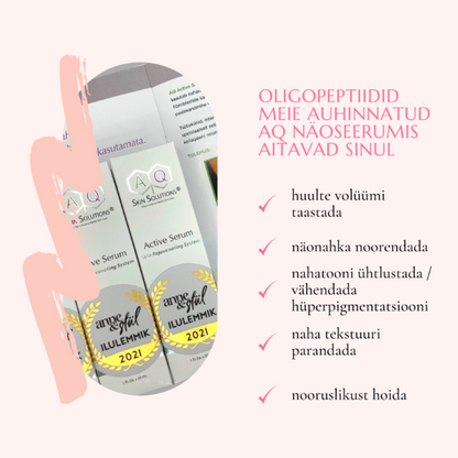 AQ Active Serum – Growth Factor Facial Serum, 30 ml