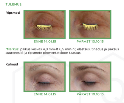 AQ Lash & Brow – Growth Factor Lash & Brow Serum, 7 ml + 30 Applicators