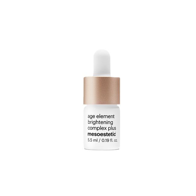 Mesoestetic Age Element® Brightening Complex Plus – intensiivne nahatooni ühtlustav kuur, 5,5 ml x 4